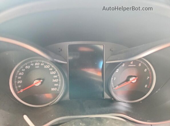 WDDWF4JB2JR398637 2018 MERCEDES-BENZ C Gray Սարքավորումների վահանակի տեսք