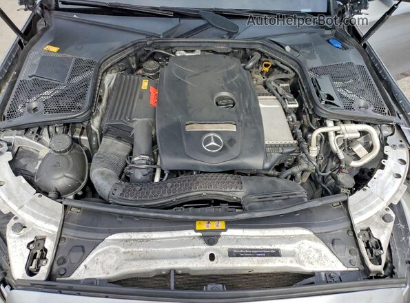 WDDWF4JB3GR151295 2016 MERCEDES-BENZ C Gray Вид задньої частини салону