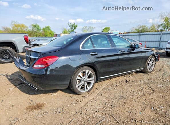 WDDWF4JB4JR377577 2018 MERCEDES-BENZ C Black Հետևի աջ