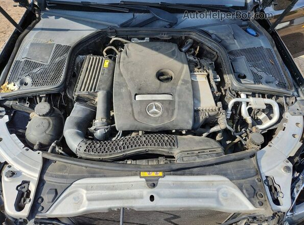 WDDWF4JB4JR377577 2018 MERCEDES-BENZ C Black Սալոնի հետևի տեսք