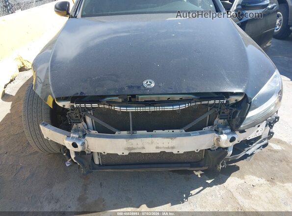 WDDWF4JB4JR409749 2018 MERCEDES-BENZ C-CLASS Black წინა ხედი