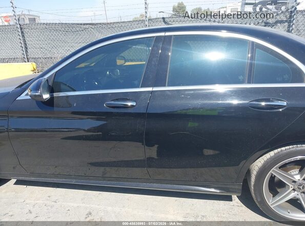 WDDWF4JB4JR409749 2018 MERCEDES-BENZ C-CLASS Black 