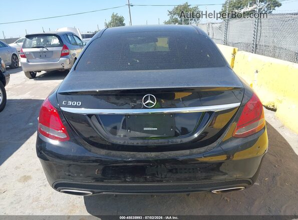 WDDWF4JB4JR409749 2018 MERCEDES-BENZ C-CLASS Black 
