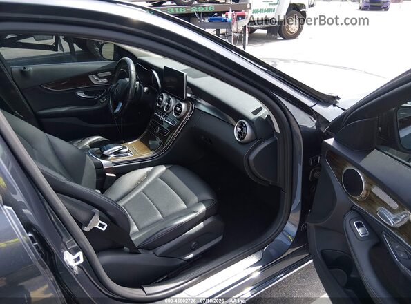 WDDWF4JB5GR134367 2016 MERCEDES-BENZ C-CLASS Gray Սալոնի դիմացի տեսք