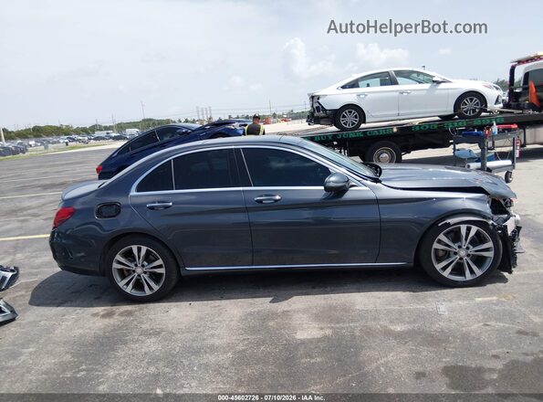 WDDWF4JB5GR134367 2016 MERCEDES-BENZ C-CLASS Gray Սալոնի 360 աստիճան տեսք