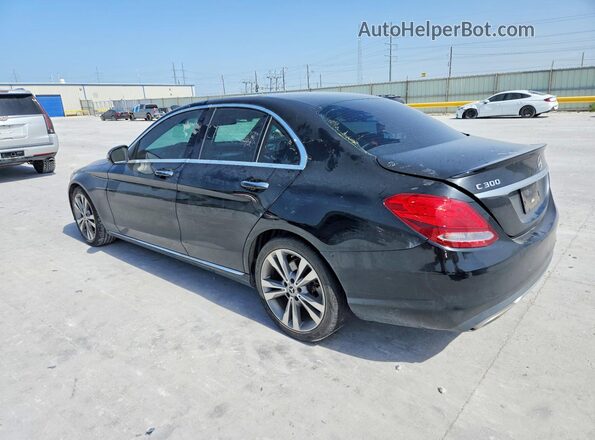 WDDWF4JB5JR323897 2018 MERCEDES-BENZ C Black Rear left