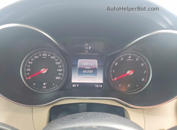 WDDWF4JB5JR391505 2018 MERCEDES-BENZ C Black ხელსაწყოთა პანელის ხედი