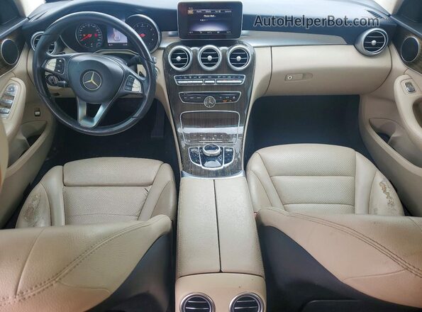 WDDWF4JB5JR391505 2018 MERCEDES-BENZ C Black წინა პანელის ხედი