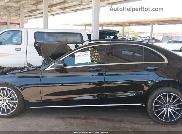 WDDWF4JB5JR410585 2018 MERCEDES-BENZ C-CLASS Черный Вид задней части салона