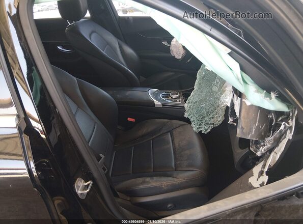 WDDWF4JB5JR410585 2018 MERCEDES-BENZ C-CLASS Черный Вид салона спереди