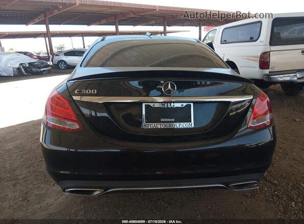 WDDWF4JB5JR410585 2018 MERCEDES-BENZ C-CLASS Черный 