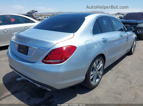 WDDWF4JB8JR400648 2018 MERCEDES-BENZ C-CLASS Light Blue Trasero derecho