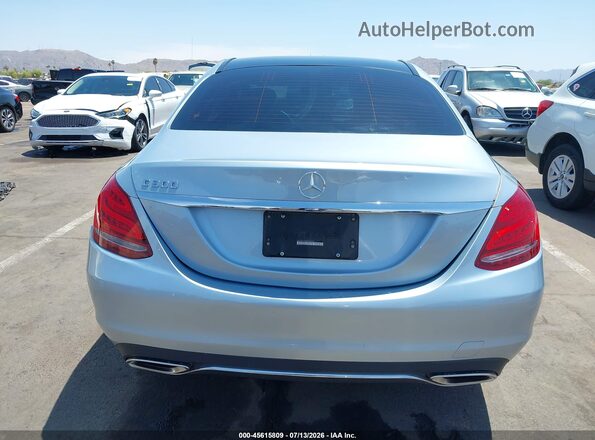 WDDWF4JB8JR400648 2018 MERCEDES-BENZ C-CLASS Light Blue 