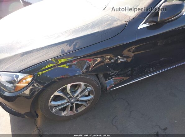 WDDWF4JB9JR404448 2018 MERCEDES-BENZ C-CLASS Black Widok z przodu