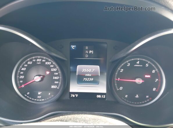 WDDWF4JB9JR404448 2018 MERCEDES-BENZ C-CLASS Black Widok tylnych siedzeń