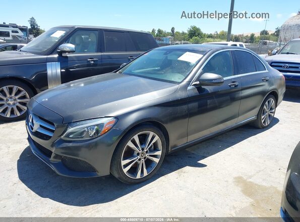 WDDWF4JB9JR410489 2018 MERCEDES-BENZ C-CLASS Black Przód lewy
