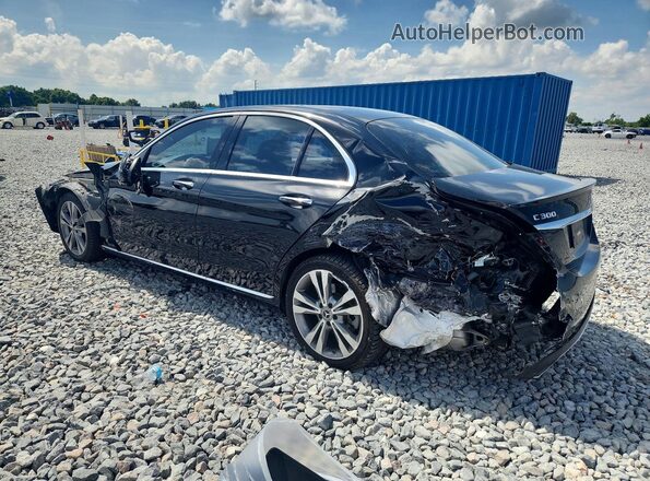 WDDWF4JBXJR348939 2018 MERCEDES-BENZ C Черный Задняя левая четверть