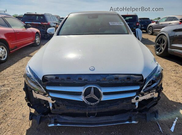 WDDWF4KB0GR179666 2016 MERCEDES-BENZ C White Widok z przodu
