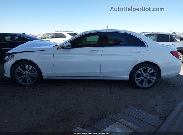WDDWF4KB1JR392276 2018 MERCEDES-BENZ C-CLASS White Панорамний вид салону 360°