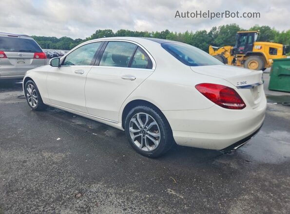 WDDWF4KB1JR409464 2018 MERCEDES-BENZ C White Задня ліва чверть