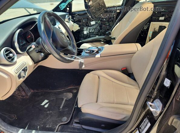 WDDWF4KB4JR321556 2018 MERCEDES-BENZ C Black Widok wnętrza z przodu
