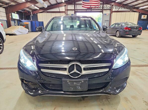WDDWF4KB5JR315569 2018 MERCEDES-BENZ C Black Widok z przodu