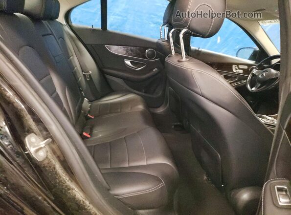 WDDWF4KB6HR215698 2017 MERCEDES-BENZ C Black უკანა სავარძლების ხედი