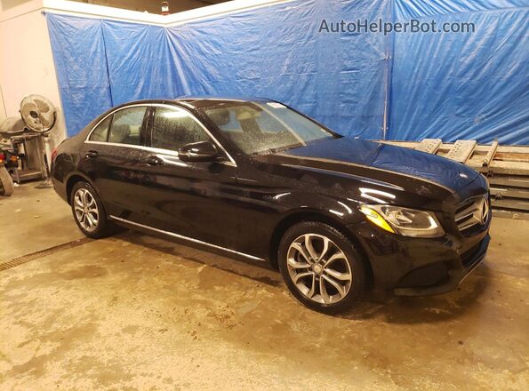 WDDWF4KB6HR215698 2017 MERCEDES-BENZ C Black წინა მარჯვენა