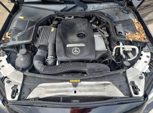WDDWF4KB8GR172321 2016 MERCEDES-BENZ C Black Widok wnętrza z tyłu