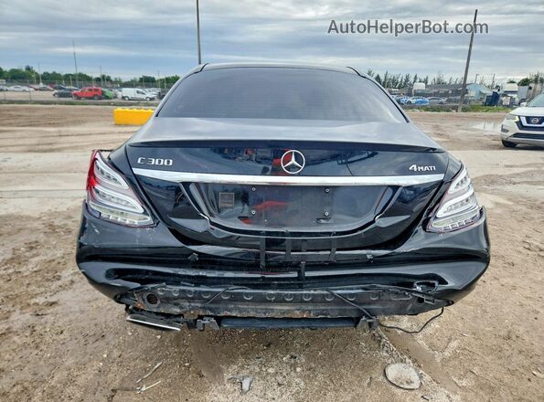 WDDWF4KB8GR172321 2016 MERCEDES-BENZ C Black Widok z tyłu