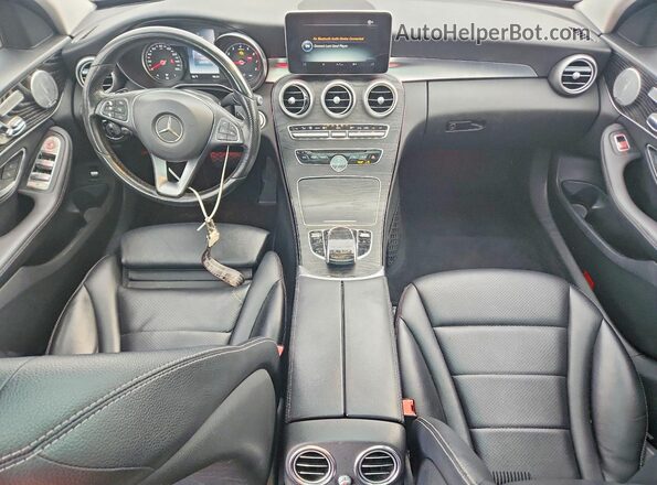 WDDWF4KB8GR172321 2016 MERCEDES-BENZ C Black Widok deski rozdzielczej