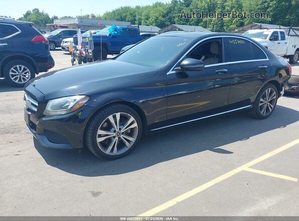 WDDWF4KB9JR391196 2018 MERCEDES-BENZ C-CLASS Black Front left