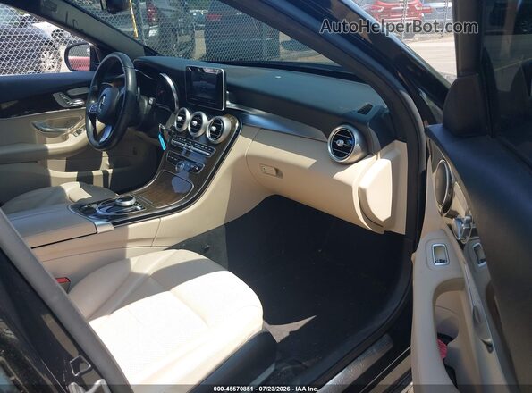 WDDWF4KB9JR391196 2018 MERCEDES-BENZ C-CLASS Black Front interior view