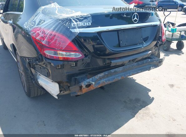 WDDWF4KB9JR391196 2018 MERCEDES-BENZ C-CLASS Black Front view