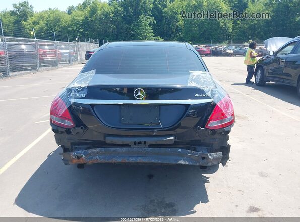WDDWF4KB9JR391196 2018 MERCEDES-BENZ C-CLASS Black 