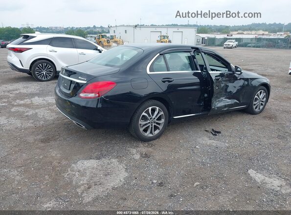 WDDWF4KB9JR403251 2018 MERCEDES-BENZ C-CLASS Black Trasero derecho