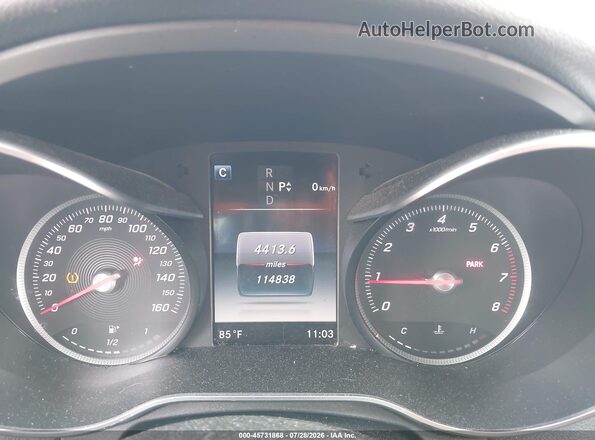 WDDWF4KB9JR403251 2018 MERCEDES-BENZ C-CLASS Black Vista de los asientos traseros