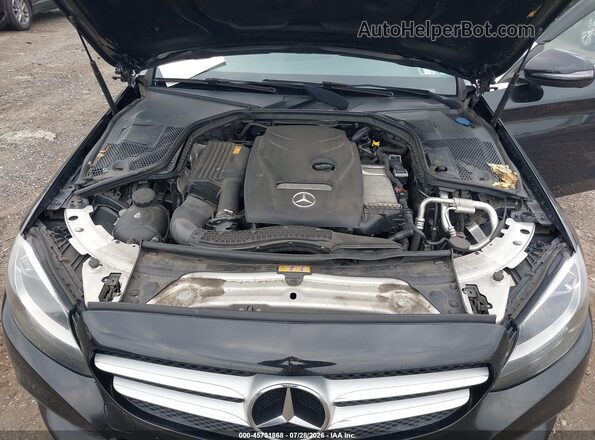 WDDWF4KB9JR403251 2018 MERCEDES-BENZ C-CLASS Black Vista trasera