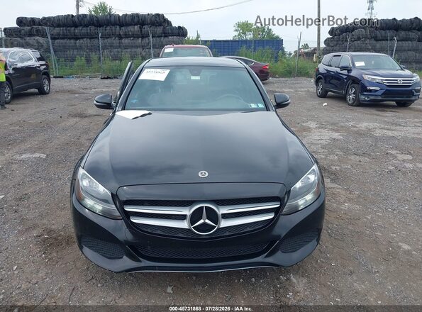 WDDWF4KB9JR403251 2018 MERCEDES-BENZ C-CLASS Black Vista del salpicadero