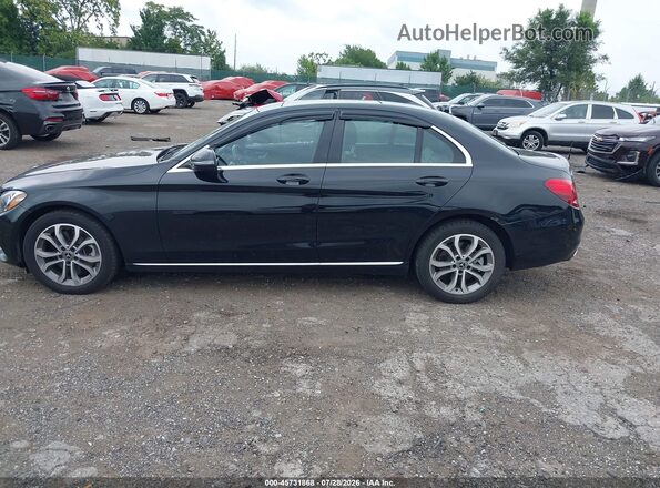 WDDWF4KB9JR403251 2018 MERCEDES-BENZ C-CLASS Black Vista interior trasera