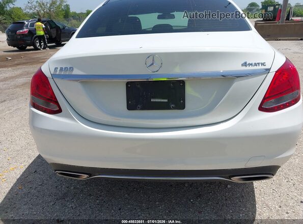 WDDWF4KBXJR346297 2018 MERCEDES-BENZ C-CLASS Белый 