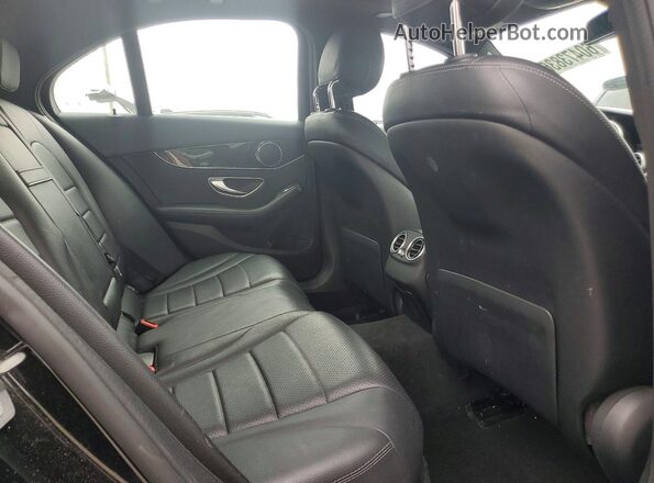 WDDWF4KBXJR400231 2018 MERCEDES-BENZ C Black Вид задніх сидінь