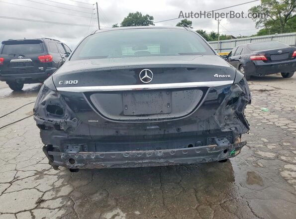 WDDWF4KBXJR400231 2018 MERCEDES-BENZ C Black Вид ззаду