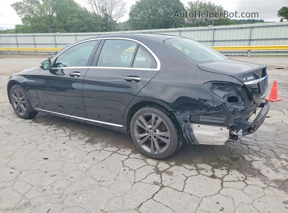 WDDWF4KBXJR400231 2018 MERCEDES-BENZ C Black Задня ліва чверть