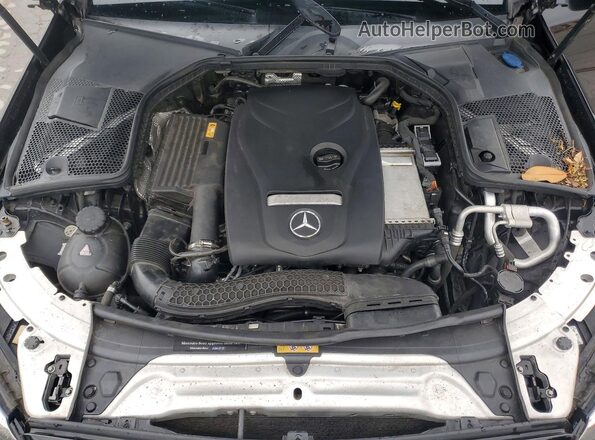 WDDWF4KBXJR400231 2018 MERCEDES-BENZ C Black Вид задньої частини салону