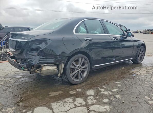 WDDWF4KBXJR400231 2018 MERCEDES-BENZ C Black Задня права чверть