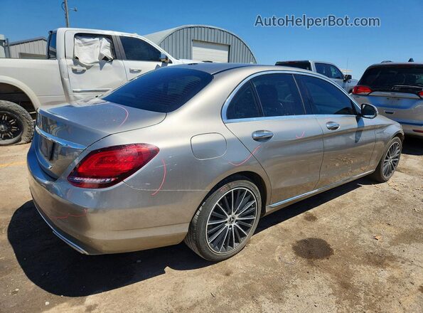 WDDWF8DB0LR526704 2020 MERCEDES-BENZ C Серебряный Задняя правая четверть