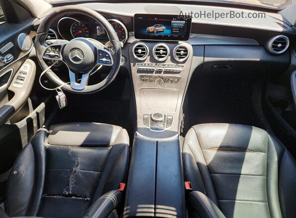 WDDWF8DB0LR526704 2020 MERCEDES-BENZ C Серебряный Вид панели приборов