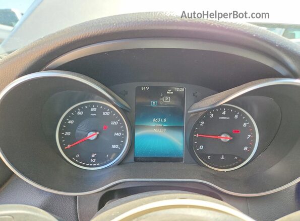 WDDWF8DB0LR526704 2020 MERCEDES-BENZ C Серебряный Вид щитка приборов