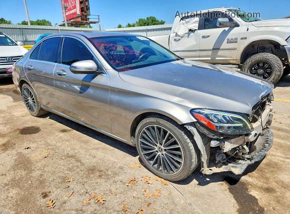 WDDWF8DB0LR526704 2020 MERCEDES-BENZ C Серебряный Передняя правая четверть